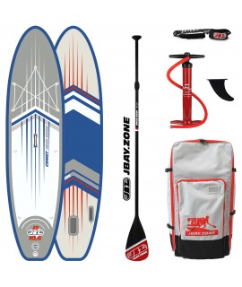 JBay.Zone SUP komplet J2 Comet 10'6'' + veslo + tlačilka + nahrbtnik + leash